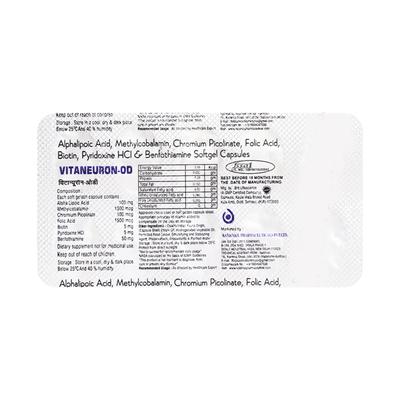 VITANEURON OD Capsule 10's - Supplements-Vam