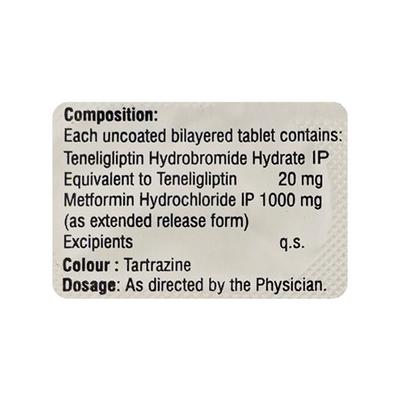 AZNETEN M FORTE Tablet 10's - Diabetes-Ant