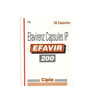 Efavir 200mg Capsule 30'S - Viral infections-Ant