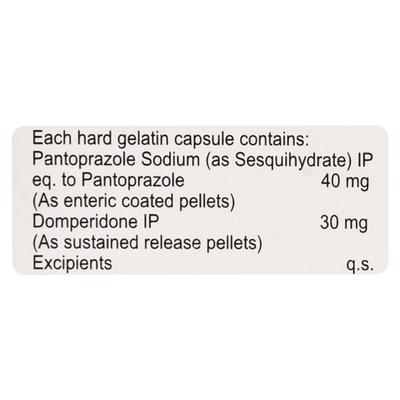 P DSR 40 Capsule 10's - Ulcer/Reflux/Flatulence-Aaa