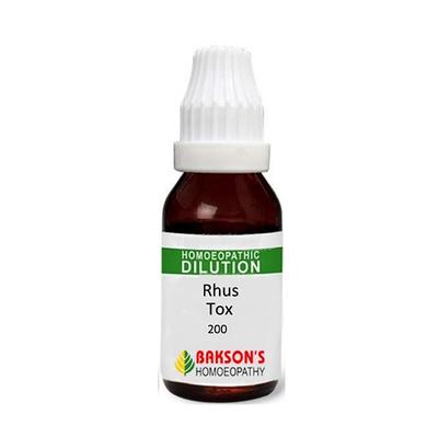 Bakson's Rhus Tox 200 CH Liquid 30 ml - Dilutions