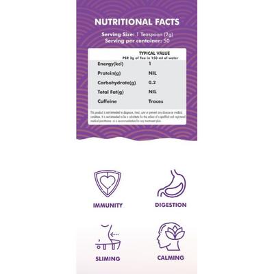 Innoveda Belly Soothing Green Tea Whole tea leaves 100 gm - Teas