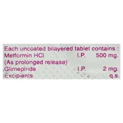 GLIMIJEN M 2 Tablet 10's - Diabetes-Ant