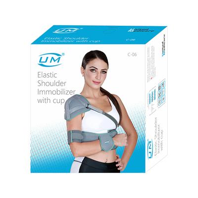 UM Elastic Shoulder Immobilizer with Cup (C06) (XL) - Neck/Shoulder Supports
