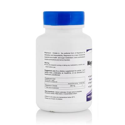 HealthVit Magnesium Orotate 200 mg Tablet 60's - Calcium And Minerals