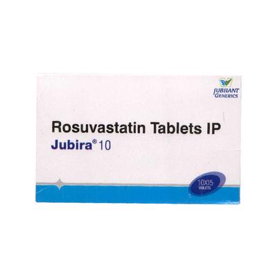 JUBIRA 10 Tablet 15's - High Cholesterol-Dys