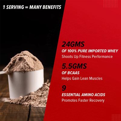 GNC Pro Performance 100% Whey Protein - Chocolate Fudge 1.81 kg - Whey Proteins