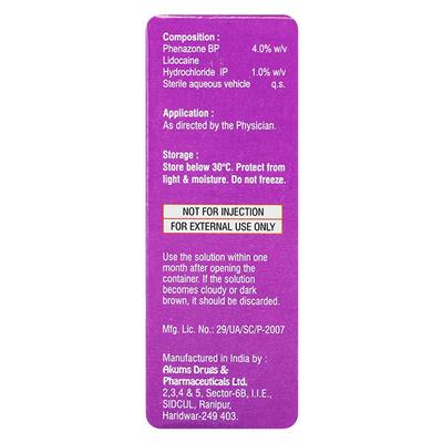 LIDOZONE Ear Drops 5ml - Ear Conditions-EAA