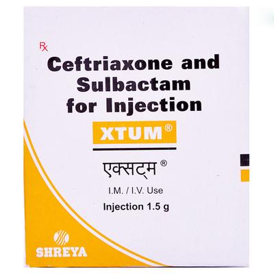Xtum 1.5gm Injection 1's - Bacterial Infections-Cep