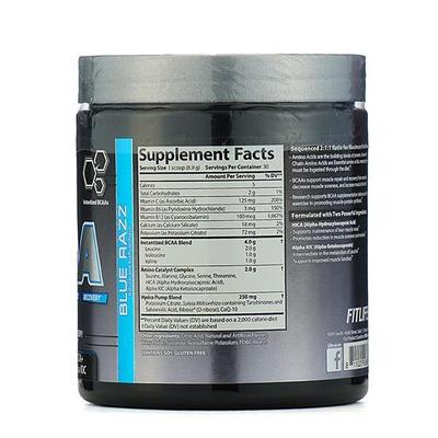 GNC (NDS) PMD BCAA Powder - Blue Razz 267 gm - Bcaa Supplements