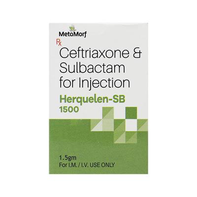 HERQUELEN SB 1500 Injection 1's - Bacterial Infections-Cep