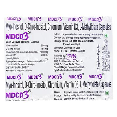 MDCD3 Capsule 10's - Supplements-Vam