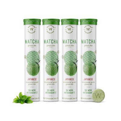 Wellbeing Nutrition Matcha Green Tea Effervescent Tablet (Pack of 4 x 20's) - General Health