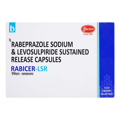 RABICER LSR Capsule 10's - Ulcer/Reflux/Flatulence-Aaa