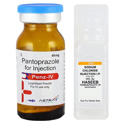 PENZ 40mg Injection 1's - Ulcer/Reflux/Flatulence-Aaa
