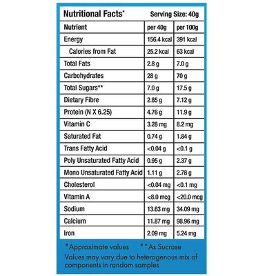 Joyful Inside Instant Quinoa Oatmeal - Blueberry Cranberry Raisin 320 gm - Nutritional Bars