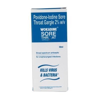 Wokadine Sore Throat Gargle 50ml - Oral Care - P-Mou