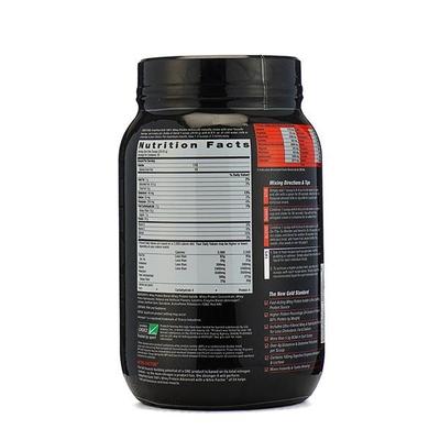 GNC PP Amplified Gold 100% Whey Protein Advanced Powder - Delicious Strawberry Flavour 1.98 lb (N) - Whey Proteins