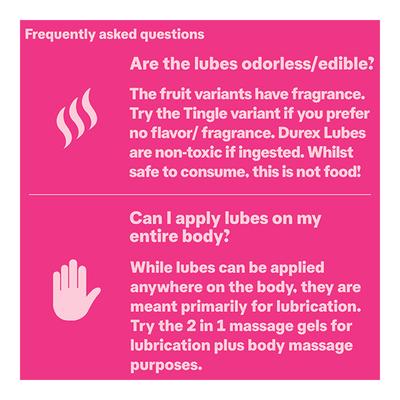 Durex Play Pleasure Gel - Cheeky Cherry 50 ml - Flavoured Lubes