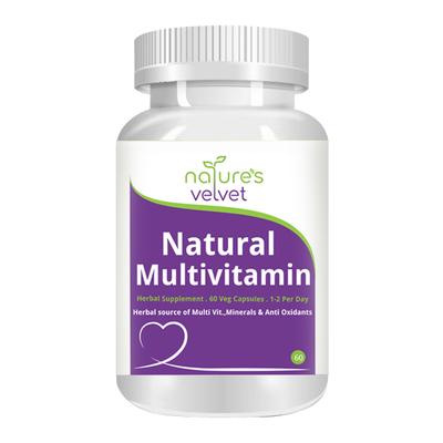 Natures Velvet Natural Multivitamins Veg capsule 60's - Health Products