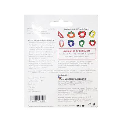 J.L.Morison Cool Buddy Water Teether - Watermelon Shaped 1's - Pacifiers & Teethers