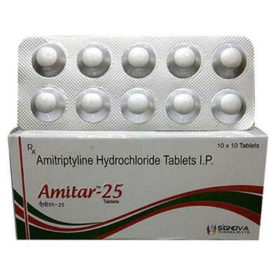 Amitar 25Mg Tablet 10's - Depression-Ant