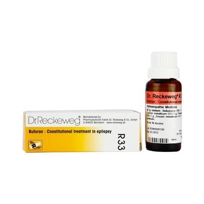 Dr. Reckeweg R33 Buforan Convulsions Drops 22 ml - Homeopathic Drops