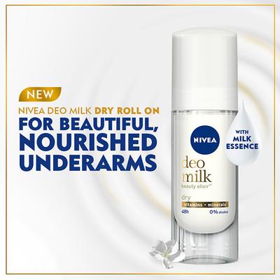 NIVEA Deomilk Dry Roll On 40 ml - Deodorants/Roll-Ons