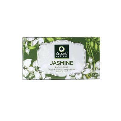 Organic Harvest Bathing Bar - Jasmine 200 gm - Soaps