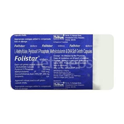 Folistar Capsule 10'S - Supplements-Vam