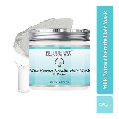 Nutriment Keratin Hair Mask - Milk Extract 250 gm - Hair Masks & Packs