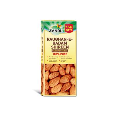 Zandu Raughan - E - Badam Shireen Sweet Almond Oil 100 ml - Personal Care (Ayush)