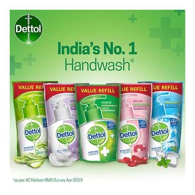 Dettol Liquid Handwash Original (Pack of 3 x 175 ml) - Hand Wash & Soaps