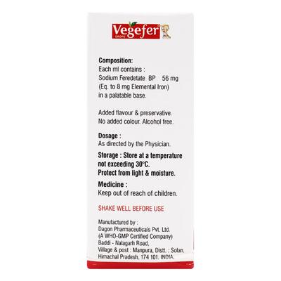 Vegefer Drops 30ml - Iron Supplement/Anaemia-Vma