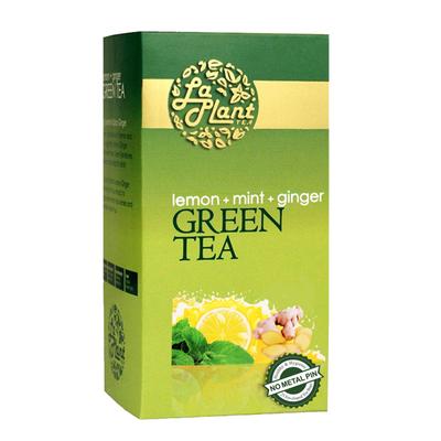 LaPlant Green Tea Bags - Lemon, Mint & Ginger 25's - Teas