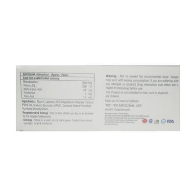 LIOME D Tablet 10's - Supplements-Vam