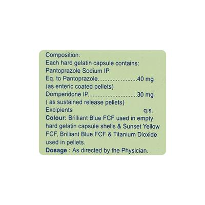 PANPAZOLE DSR Capsule 10's - Ulcer/Reflux/Flatulence-Aaa