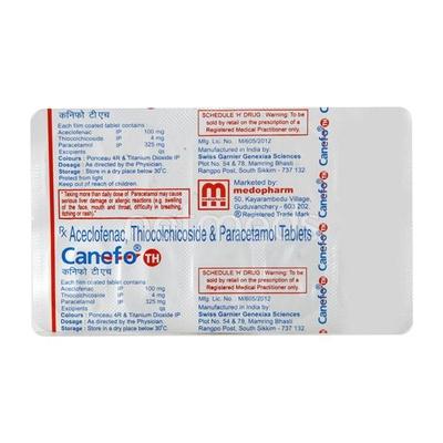 Canefo TH Tablet 10'S - Pain relief-Ant