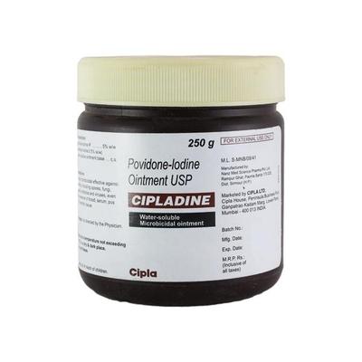 Cipladine Ointment 250gm - Skin Infections-Ski