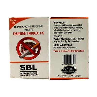 SBL Daphne Indica 1X Tablet 25 gm - Bio-Chemic