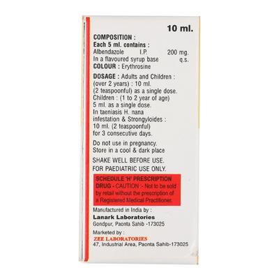 ALTEC 200mg Suspension 10ml - Parasitic Worms-Ant