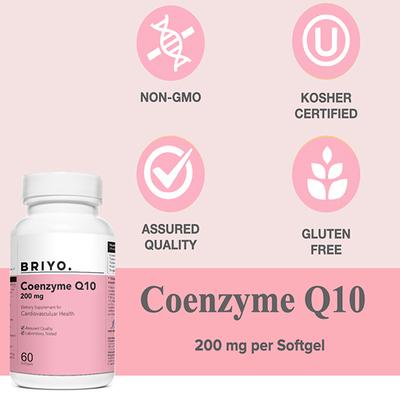 Briyo Coenzyme Q10 200 mg Softgel 60's - Co-Q