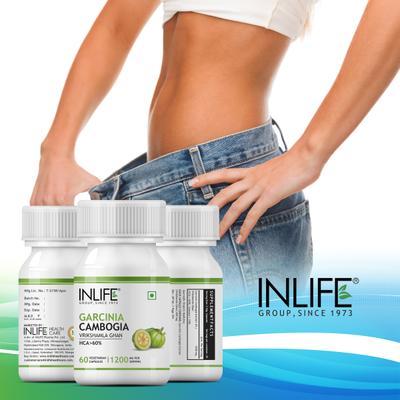 INLIFE Garcinia Cambogia 1200 mg Vegetarian Capsule 60's - Weight Loss