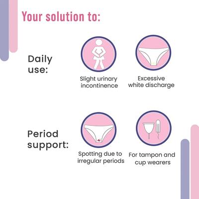 Sirona Dry Comfort Panty Liners (S) (Pack of 2 x 60's) - Panty Liners