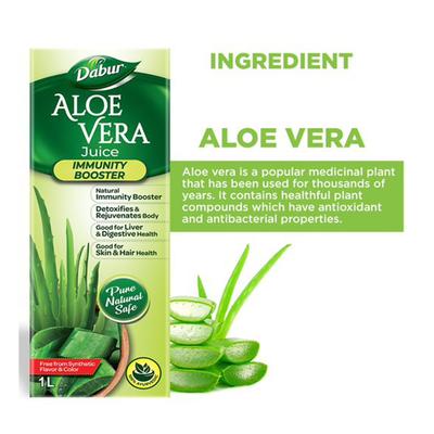 Dabur Aloe Vera Juice 1 litre - Ayurvedic Juices