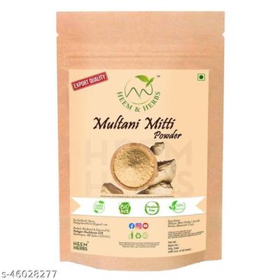 Heem & Herbs Multani Mitti Powder 100 gm - Face Packs