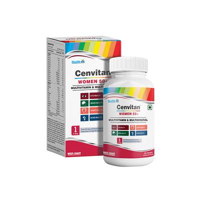 HealthVit Cenvitan Women 50+ Tablet 60's - Multi-Vitamins