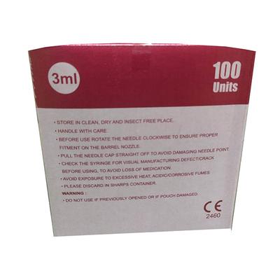 Mr. Inject Disposable Syringe 3 ml with Needle 23G 100's - Surgical Instruments