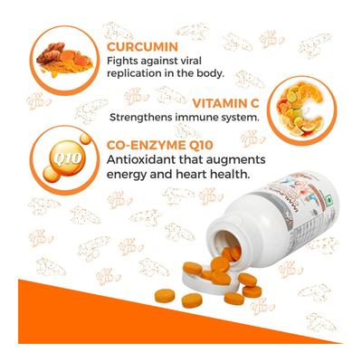 Dr. Morepen Immuniply Curcumin Chatpata (Adults) 50's - Health Products