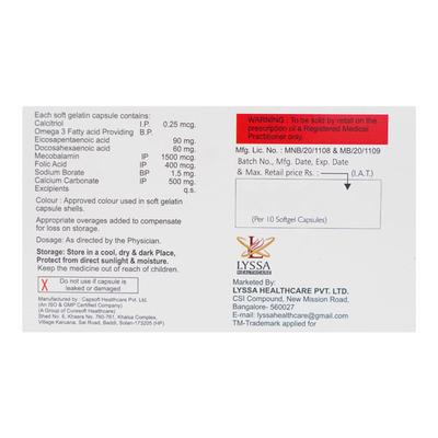 OSTEODIET Softgel Capsule 10's - Supplements-Vam